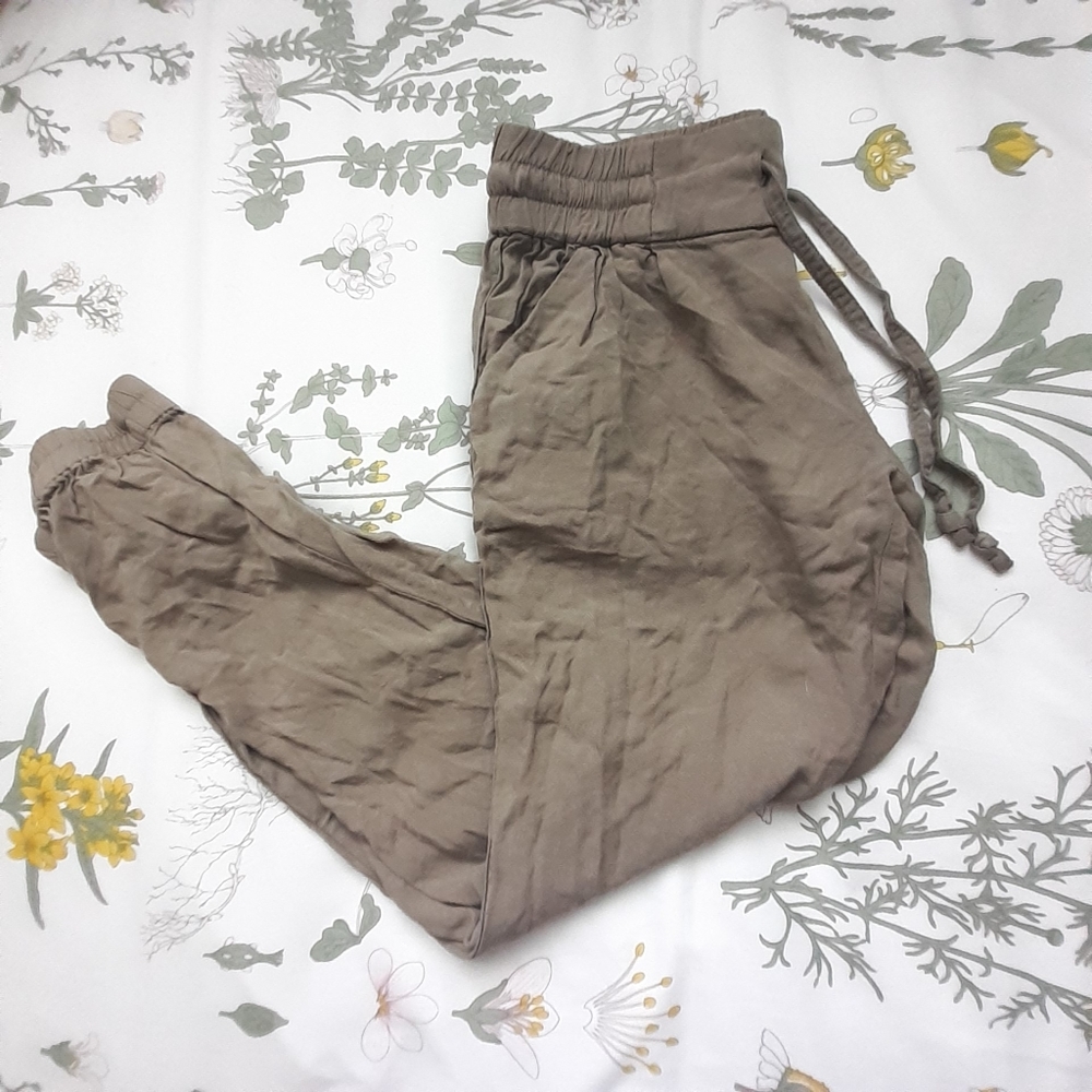 ❤ Khaki Talula Joggers XXS